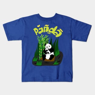 Little panda and mom s Kids T-Shirt